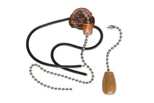 Выключатель Proconnect silver для настен. светильника, провод, деревянный наконечник  картинка 